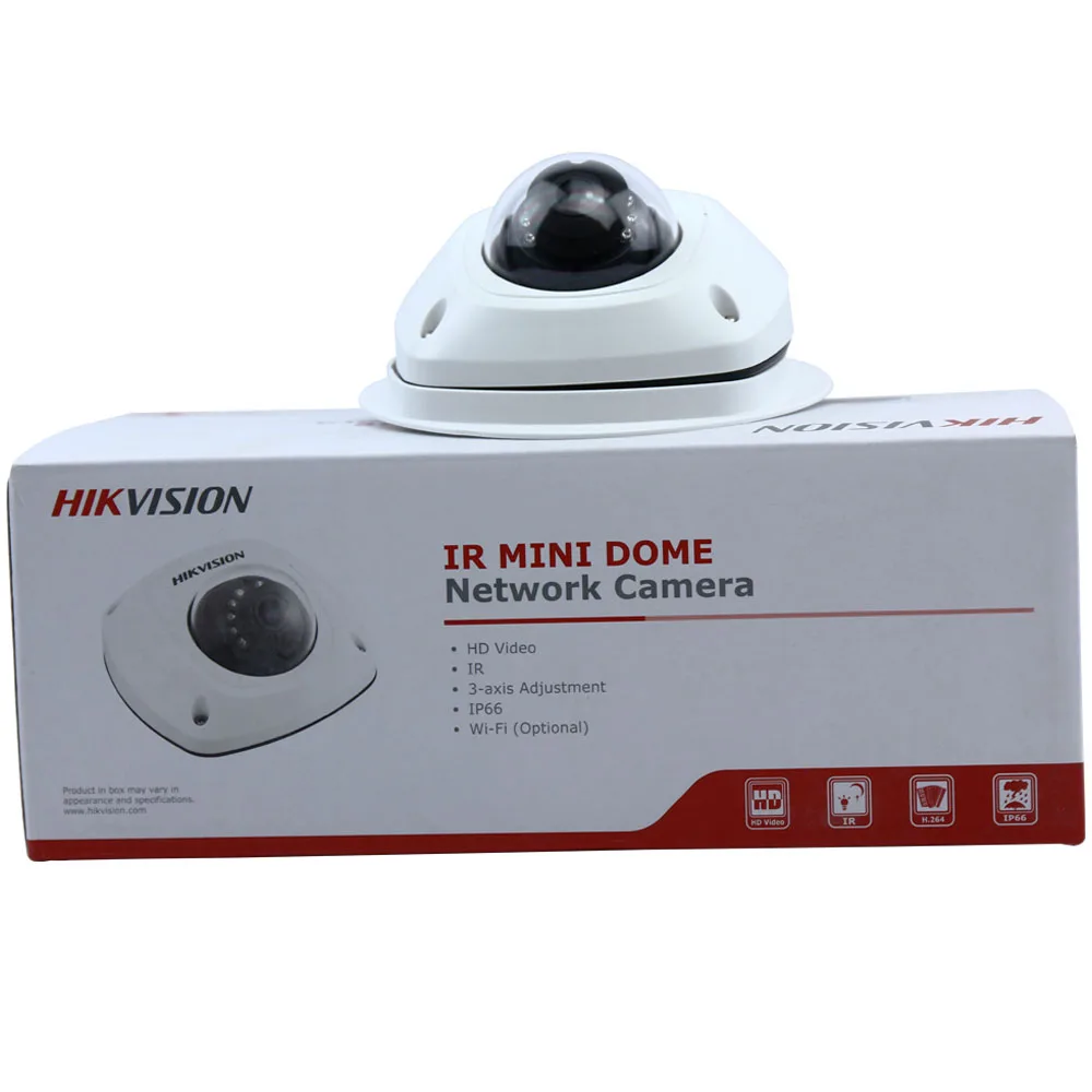 Hikvision DS-2CD2542FWD-IS английская версия IP корпус купольная WDR лифтовая камера наружняя камера видеонаблюдения POE Lift Использование встроенного микрофона