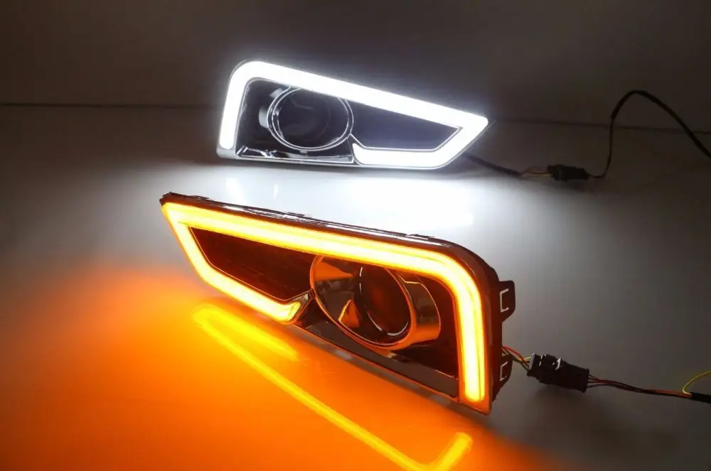 Set LED DRL per Honda City Grace 2015 2016 con relè indicatori di direzione - immagine 3