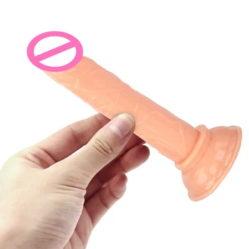 bpm Mini Soft Jelly Dildos Small Artificial Sucker Penis Vagina Anal Plug Sex Toys Shop For Women Masturbator 5