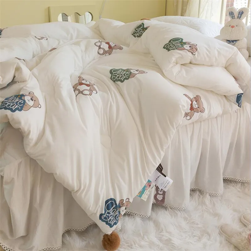 150x200cm Warm Kids Sleeping Quilt Super Soft Children Duvet Spring Autumn Baby Comforter Home Blanket Cotton-Padded Mattress