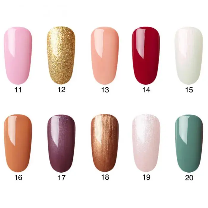 Cores Faça Você Mesmo Unha Polonês Gel Embeber Fora Cor Pura Vernis Verniz Semi Permanente Manicure Arte 9ml 58 uv Led 7 Cheap Gel para unhas