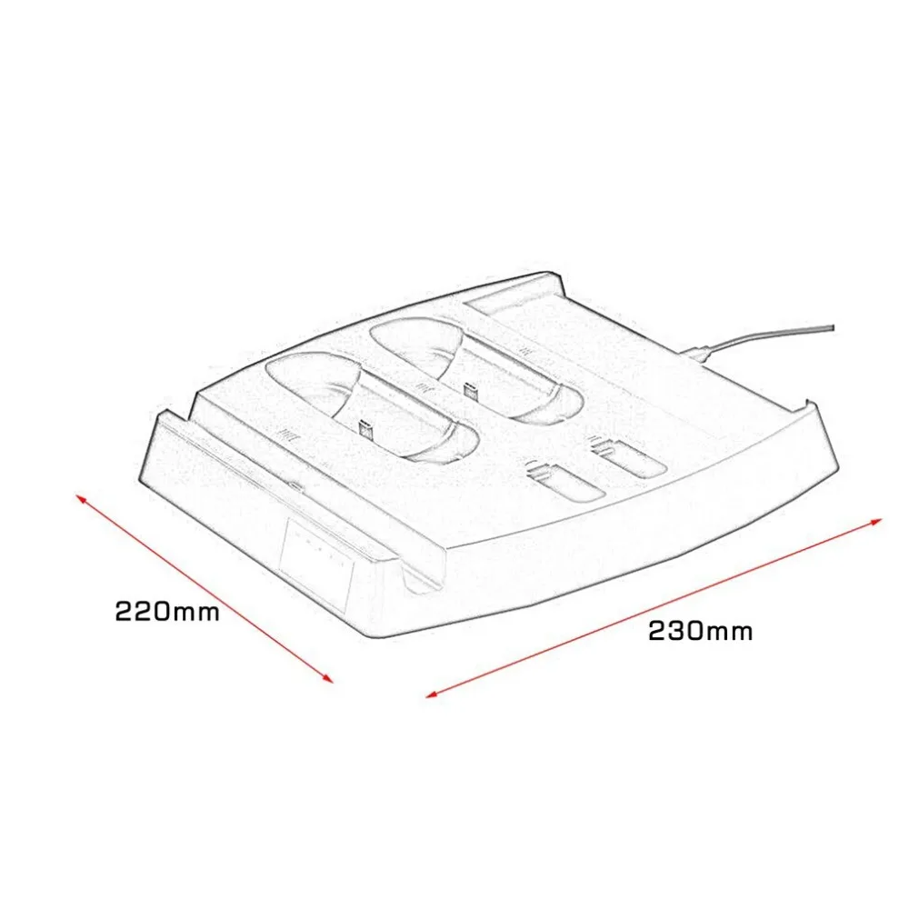 USB многофункциональная зарядная док-станция для хранения Подставка для консольный переключатель Nintendo NS Joy-con зарядное устройство для переключателя Pro контроллер новое поступление