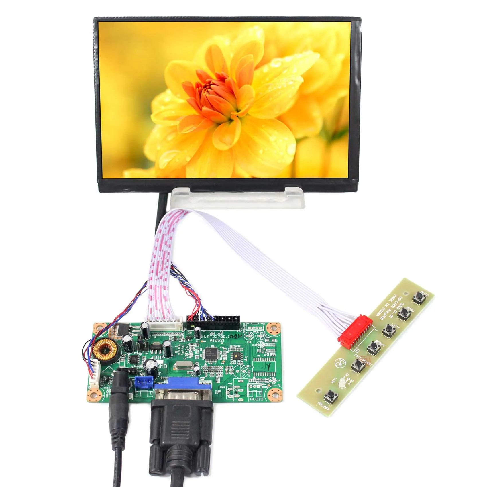 Системная плата контроллера для ЖК-экрана VGA LCD диагональю 7 &quotN070ICG-LD1 1280x800 |