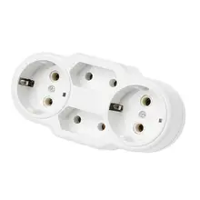 Russia High-quality Durable Practical Conversion Plug Electrical Socket Plugs Adaptors Home Tools