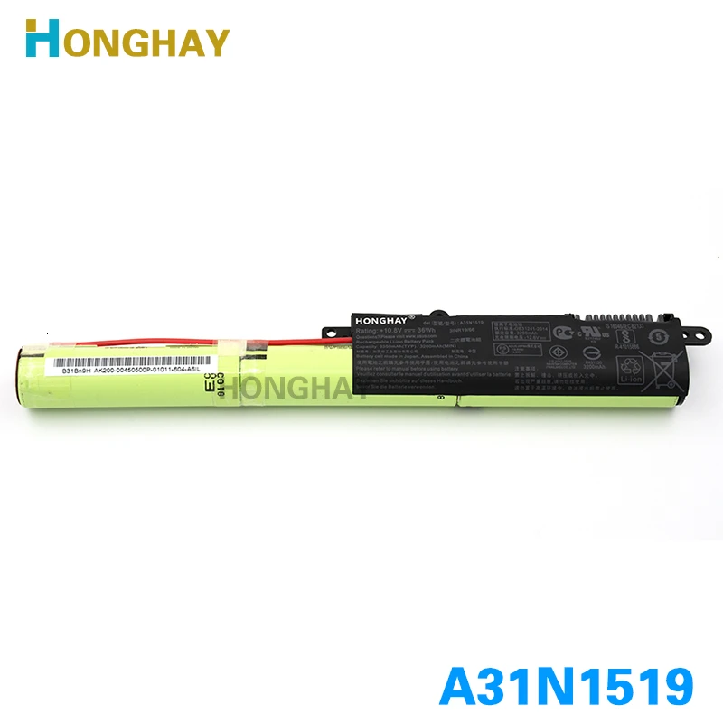 HONGHAY A31N1519 Аккумулятор для ноутбука ASUS R540L X540L X540LA X540LJ X540S X540SA X540SC X540YA 1A 3NR19/66I|laptop