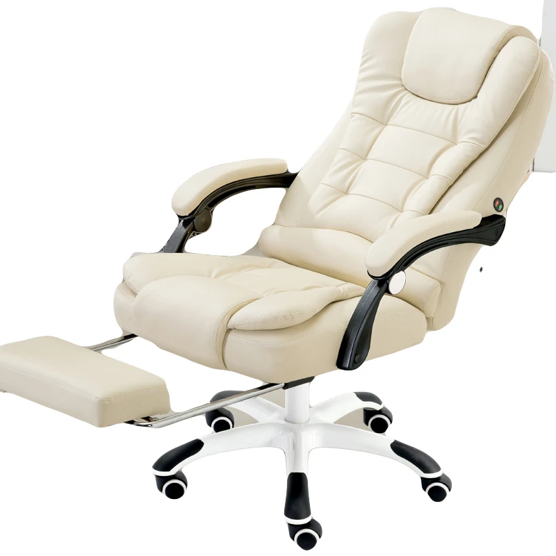  High Quality Office Massage Armchair Fauteuil Boss Gaming Chair Ergonomics Synthetic Leather Cowhid