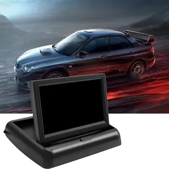 

Reversing Camera Hd 4 Light Rear View Camera 4.3 Inch Folding Monitor Set Hd Camera 4.3 Inch Folding Display