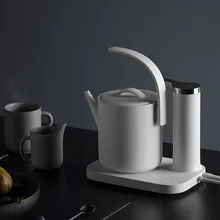 850 мл чайник Электрический Санджи D2 1000W Мощность Авто водяной помпы быстро котел водонагреватель для рабочего стола 220 в простом классическом Стиль котел