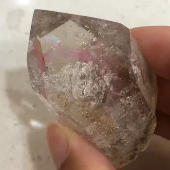 

Real Crystal Natural Crystals Natural stone, Natural Raw Enhydro Clear Quartz Cluster , No.2020-03-30-01