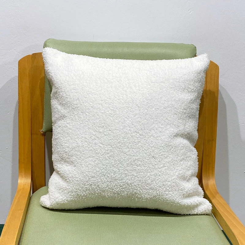 Cozy Nordic Faux Fur Plush Cushion Cover