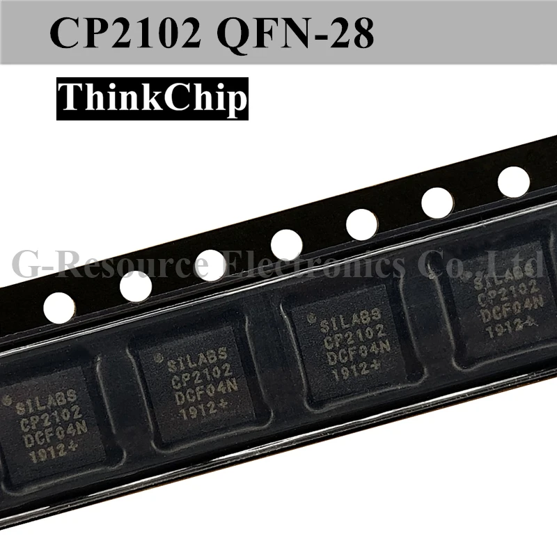 

CP2102-GMR QFN-28 мост USB к UART USB конверсионный последовательный порт CP2102 QFN28