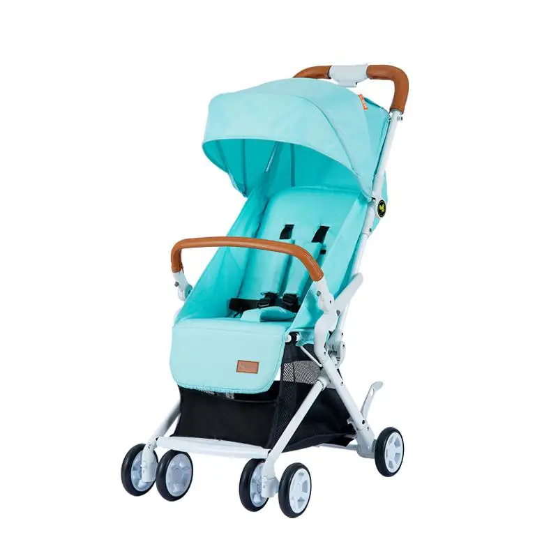 Babyfond Сверхлегкая коляска складной зонт детская коляска переносная коляска для новорожденных - Цвет: green