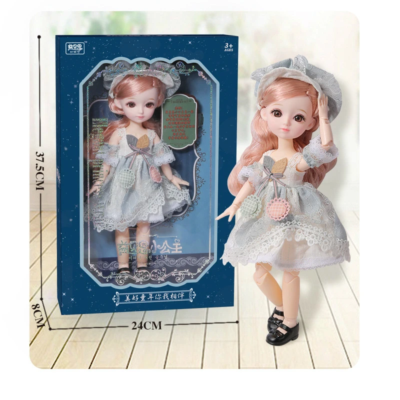30 см BJD кукла для девочки 23 подвижных суставов милые DIY куклы с одеждой ручная