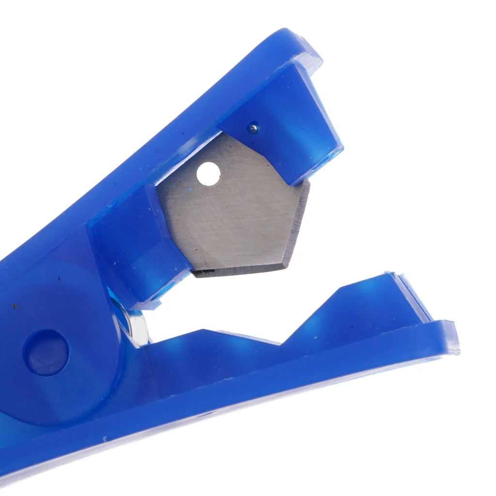 Plastic Tube Cutter For Tying Tubes Flies Mini Cutting Tool Blue