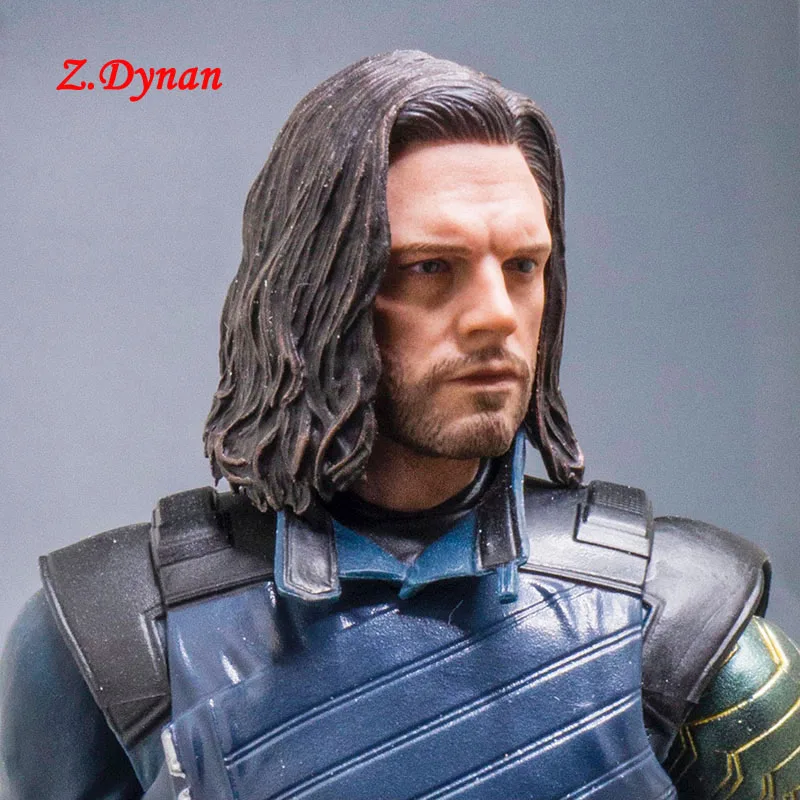 1/12 Scale Winter Warrior Soldier Sebastian Head Sculpt Male head Carving model for 6 Inches Tbleague Body Action Figures doll | Игрушки и