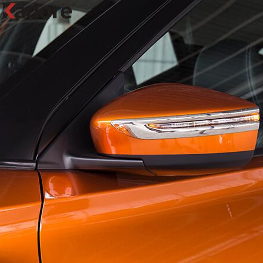 Для Nissan Kicks 2017 2018 2019 ABS хромированная крышка зеркала заднего вида боковая дверь