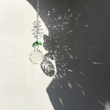 30 мм кристалл окно солнце Ловец коллекция бисера Suncatcher домашний декор Радуга производитель, прозрачные хрустальные призмы