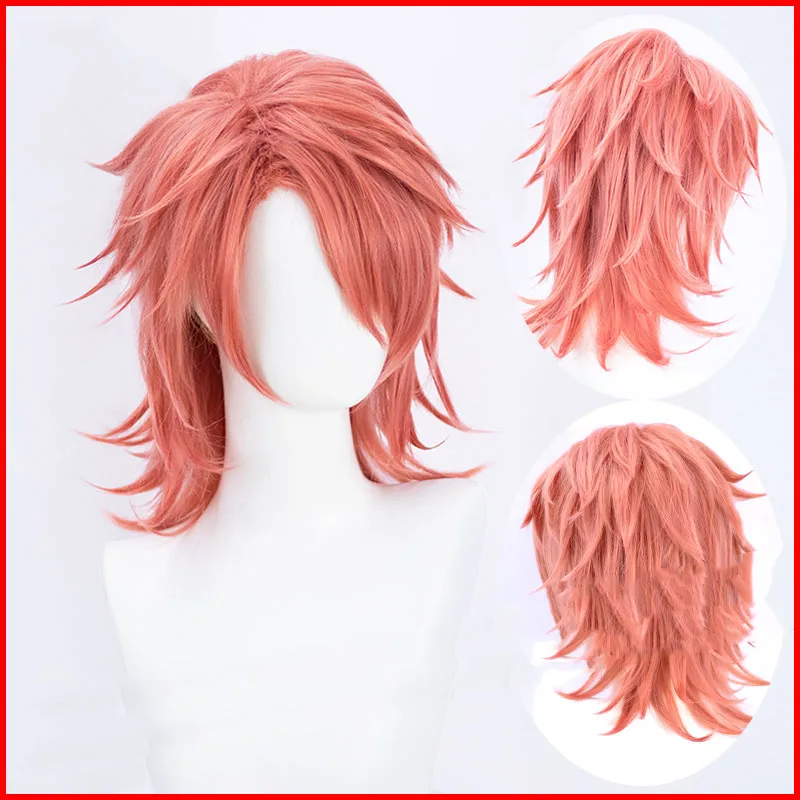 Sabito Cosplay Wig Short Hair Turned Upside Down Fringe Fringe
