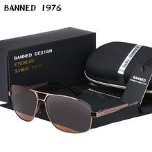 Большие размеры, HD поляризованные мужские солнцезащитные очки, новинка, защита от ультрафиолета, высокое качество, мужские солнцезащитные очки oculos de sol metal plus, солнцезащитные очки для мужчин с коробкой