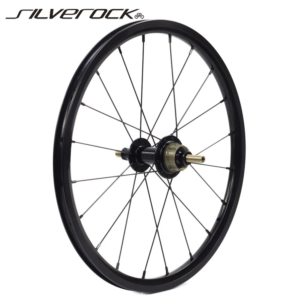 SILVEROCK велосипед 3 скоростные колеса 16x1 3/8 дюймов 349 Kinlin NBR обод для Бромптона 60