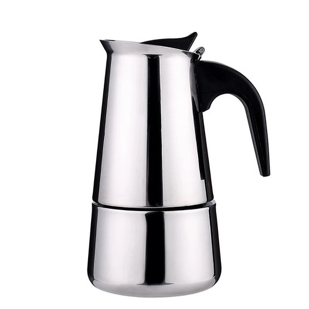 Stovetop Coffee Maker Pot Mocha Latte Percolator Stainless Steel Teapot Machines Stovetop Coffee Maker Pot Mocha Latte Percolator Stainless Steel Teapot Machines