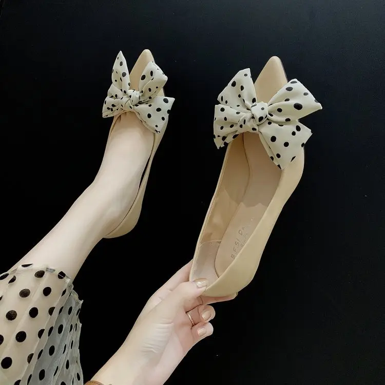 Spring and Autumn New Womens Pumps Pointed Shallow Mouth Women Shose with High Heels S097
