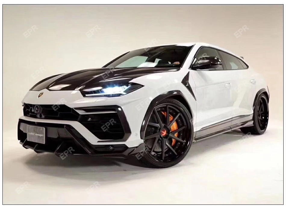 Авто Топ Дизайн передние крылья отделка для Lamborghini Urus TPC Стиль углеродного волокна боковые накладки для вентиляционных отверстий Комплект кузова тюнинг для URUS Racing