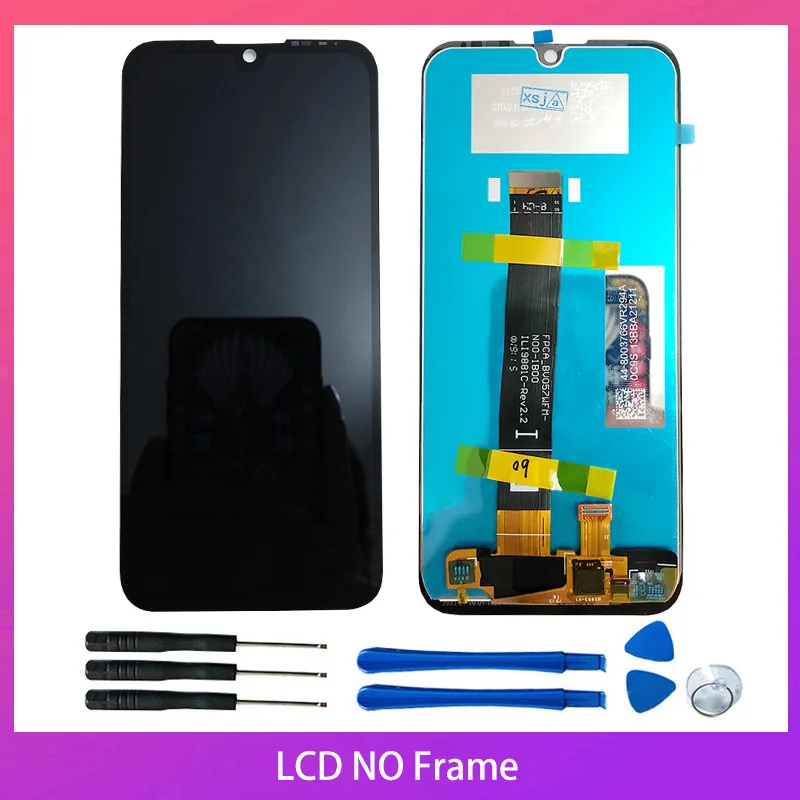 

5.71'' With Frame For Huawei Y5 2019 LCD Display 10-Touch Screen Digitizer Assembly Repair Parts for Huawei Honor 8S Lcd Display