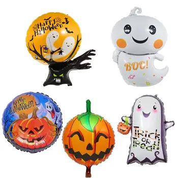 

Halloween Ghost Pumpkin Tree Aluminum Film Balloon Party Supplies Decoration