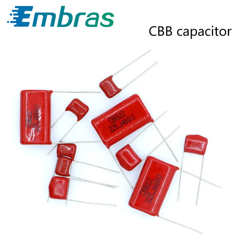 Конденсатор CBB 100 в 63 250 400 630 104J 0 1 мкФ 100nF 105 P = 5 10 15 20 25 мм шт. | Электронные компоненты