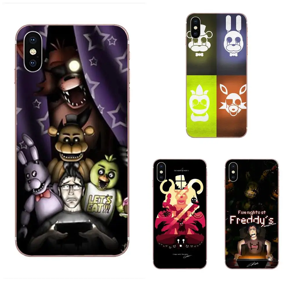 

TPU Transparent Bag Case Game Five Nights At Freddy's Fnaf For Xiaomi Redmi Note 2 3 3S 4 4A 4X 5 5A 6 6A Pro Plus