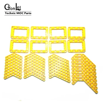 

40Pcs/Lot Technic Parts Set Arm Beam Frame Connector Pin Parts Bulk MOC Toys for Children Compatible with 32348 6629 32271 32009