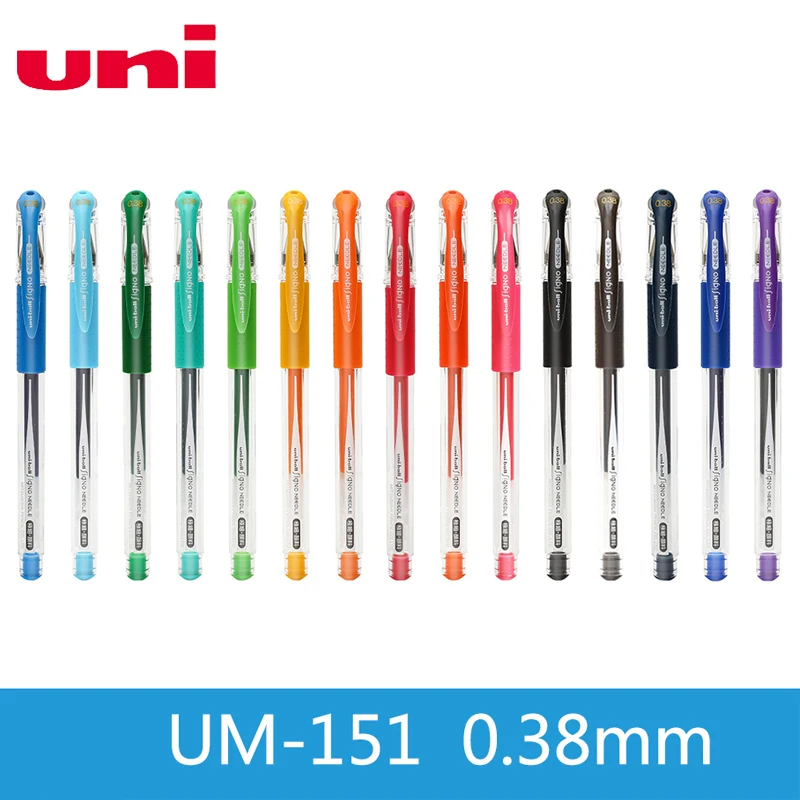 Assorted 20 Colors Uni-ball Signo UM-151 Gel Ink Pen Set 0.38 mm 20 Colors Set 