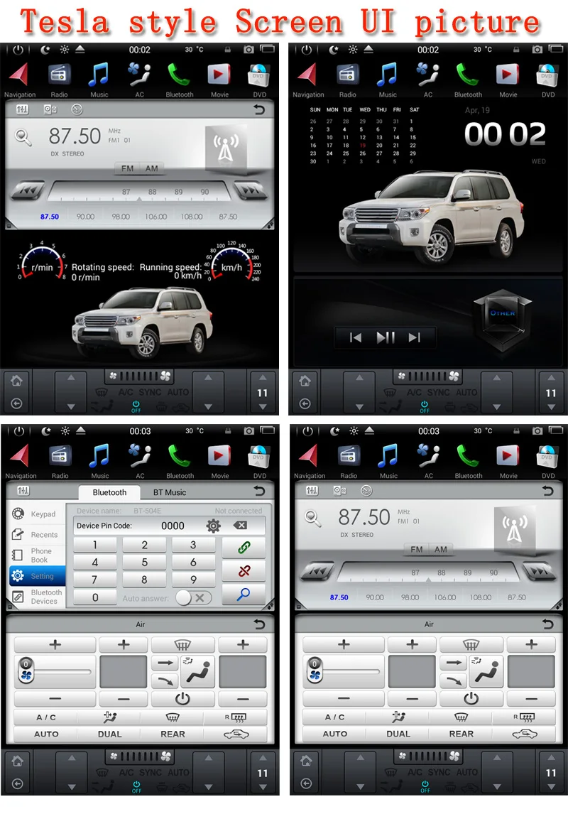 10," Tesla стиль Android 6,0 Автомобильный gps навигация авто нет DVD плеер для Lexus LX570 радио магнитола головное устройство мультимедиа Navi