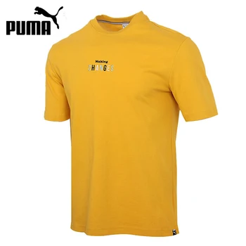

Original New Arrival PUMA Downtown Graphic Tee Men's T-shirts short sleeve Sportswear