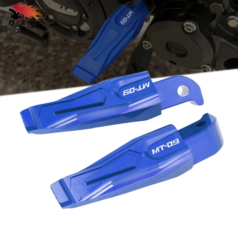 Для Yamaha MT09 MT 09 FZ09 FZ 2013 2018 2017 2014 мотоциклетные алюминиевые Пассажирские подножки