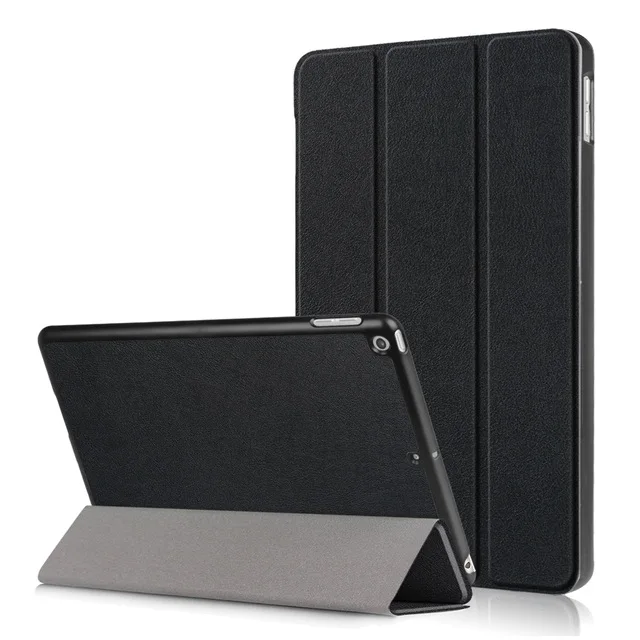 MTT для iPad 9,7 дюймов, чехол для планшета с принтом граффити, ТПУ, кожаный смарт-чехол для iPad 5/6, Air 1, 2, Автоматический Режим сна/пробуждения, защитный чехол - Цвет: Black