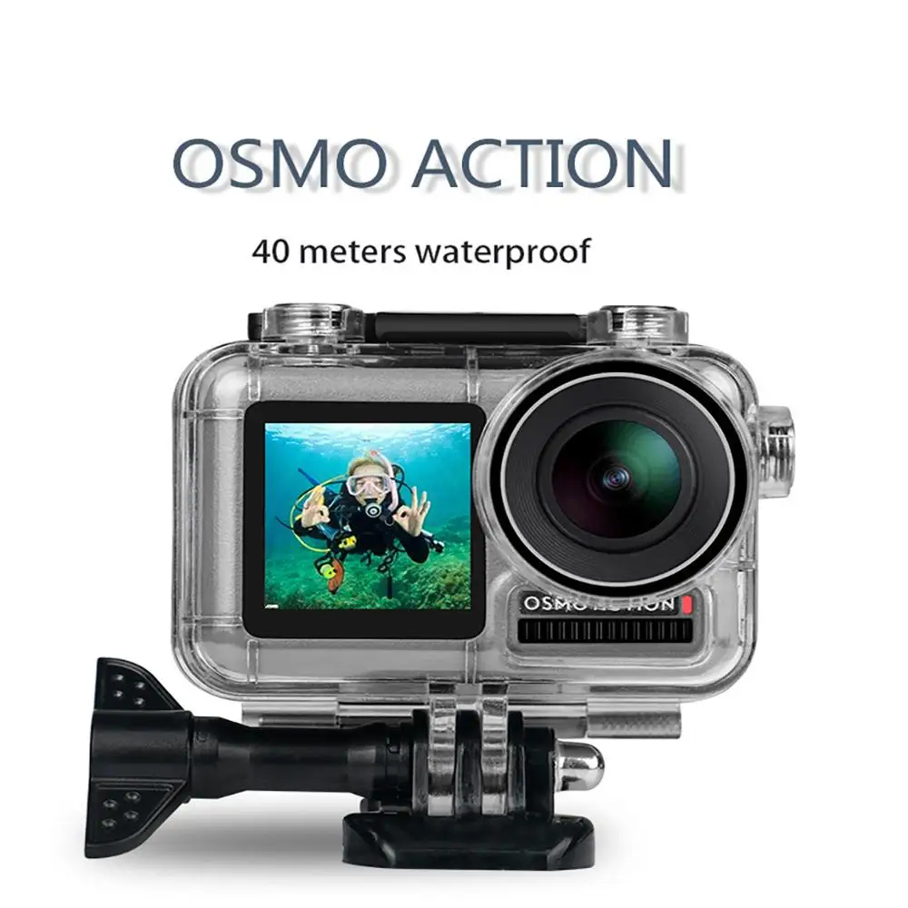 OMESHIN Спортивная камера водонепроницаемый корпус Чехол абсолютно для DJI Osmo действие Дайвинг Водонепроницаемая коробка аксессуары для корпуса