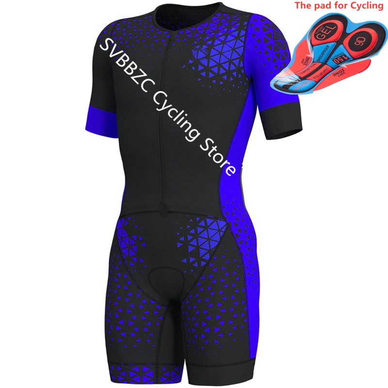 Мужской спортивный костюм для триатлона, спортивная одежда, Ropa Ciclismo Maillot, Быстросохнущий комплект одежды из Джерси для велоспорта - Цвет: 07-Pic Color