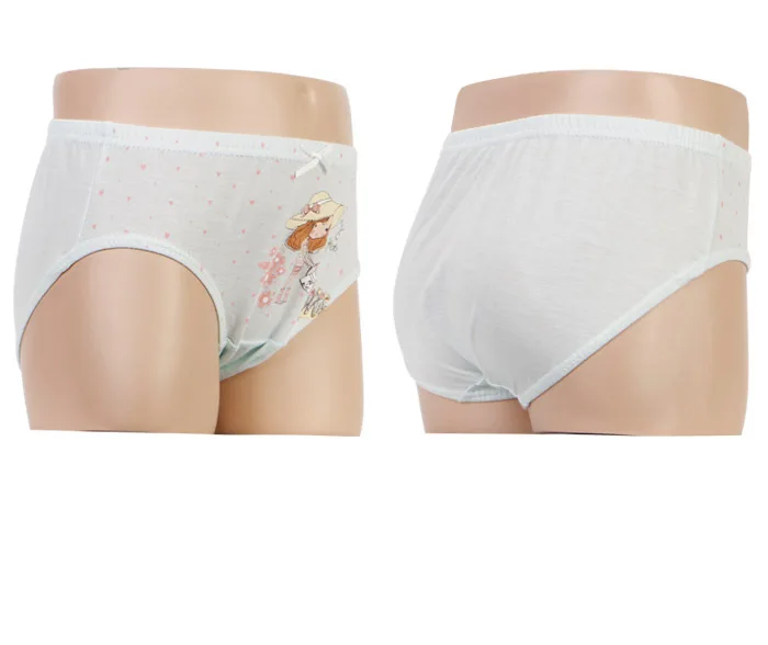 5Pcs/lot Cartoon fashion Kids Girl Underwear For Baby Children's Boxer Underpants Briefs Girls Underware Pants For 2-14Y