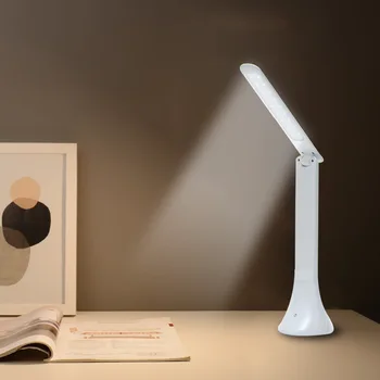 

USB Rechargeable Touch Sensor LED Desk Table Light Dimmable Foldable Lamp LED Reading Light Table Lamp