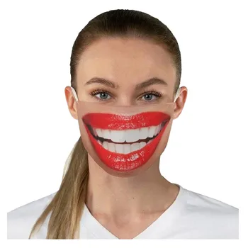 

Unisex Face Mask Adult Funny Printed Mouth Mask Breathable Windproof Foggy Haze Pollution Washable And Reusable Mask Mascarilla