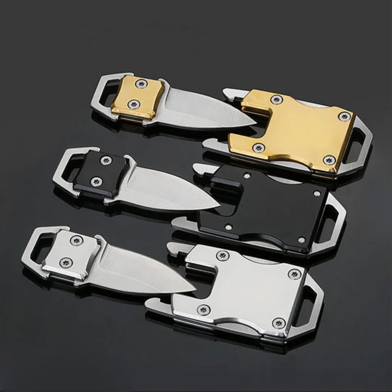 Couteau multifonctionnel pour survie en Camping en plein air, outil tactique EDC avec couteau de poche auto défense | AliExpress