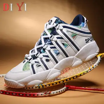 

Damping Men's Shoes Cushioning Sneakers for Men Basket High Platform Sports Shoe Air Mesh Sport Shoes Male Non-slip Trainers A26