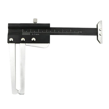 

Aluminum Tyre Tire Tread Depth Gauge + Brake Disc 0-60mm Meter Measurer Tool Thickness Ruler Measuring Tool Caliper