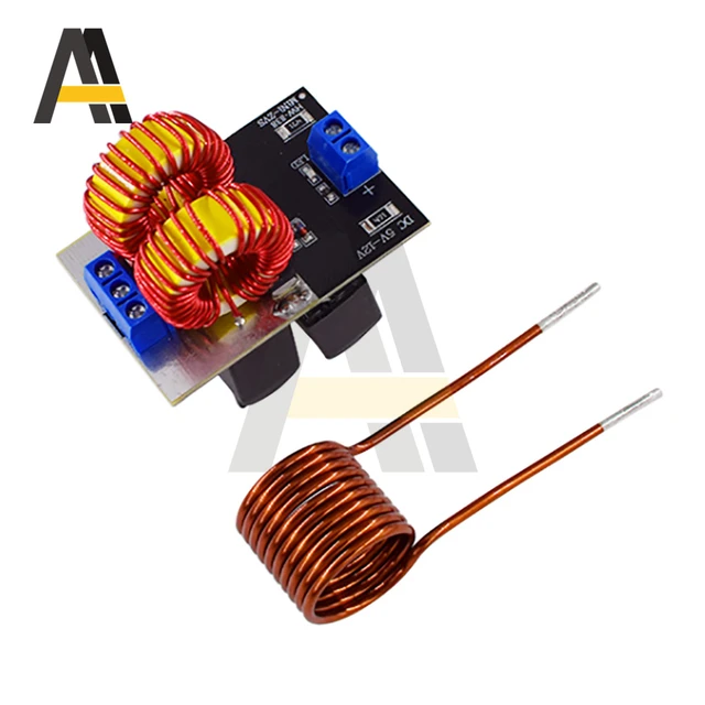 DC 5-12V 120W ZVS Low Voltage Induction Heating Power Supply Module Mini  Heater Coil DIY Heating Plate no tap - AliExpress