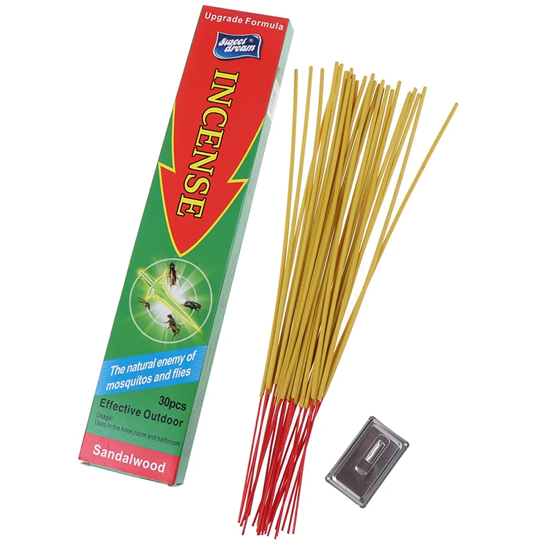 LAMPE ANTIINSECTE,1 boxLot de 30 pièces'encens anti moustiques en — free download