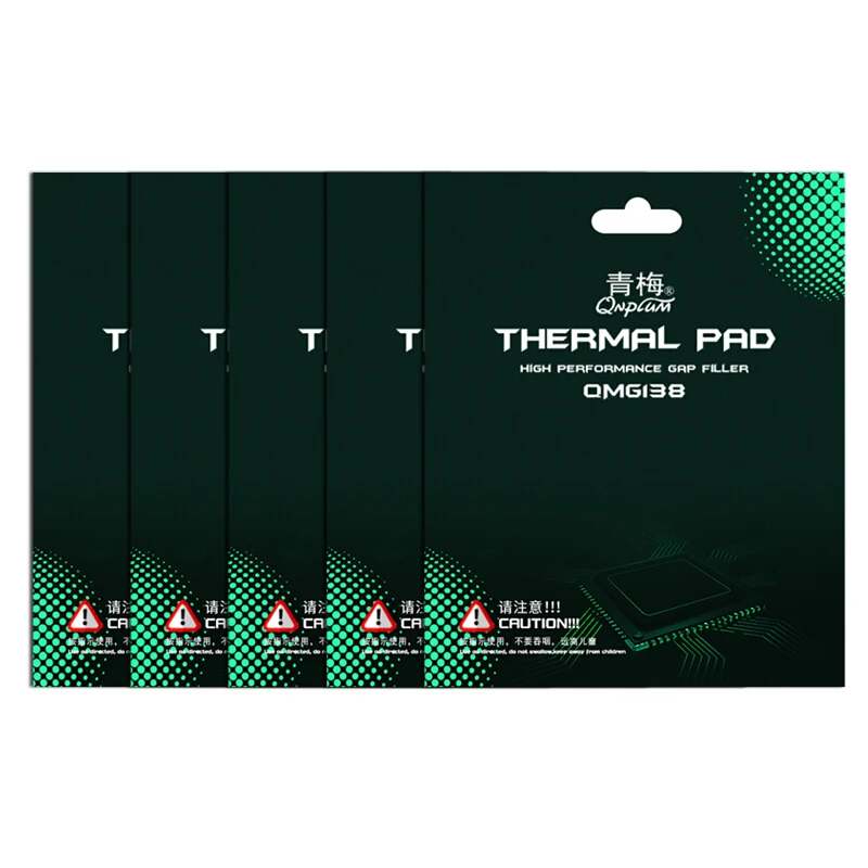 QNPLUM GPU CPU THERMAL HEAT PAD Dissipation Silicone Card Water Cooling