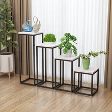 Цветок Airs современная простота Золотой гостиной внутренняя отделка посадочного типа зеленый Луо металлический цветочный горшок посадочная рама