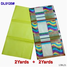 LIULANZHI африканская восковая ткань Новое поступление настоящий воск ткань воск полиэстер ткань для платья 2+ 2 ярдов/партия 13BL01-13BL25